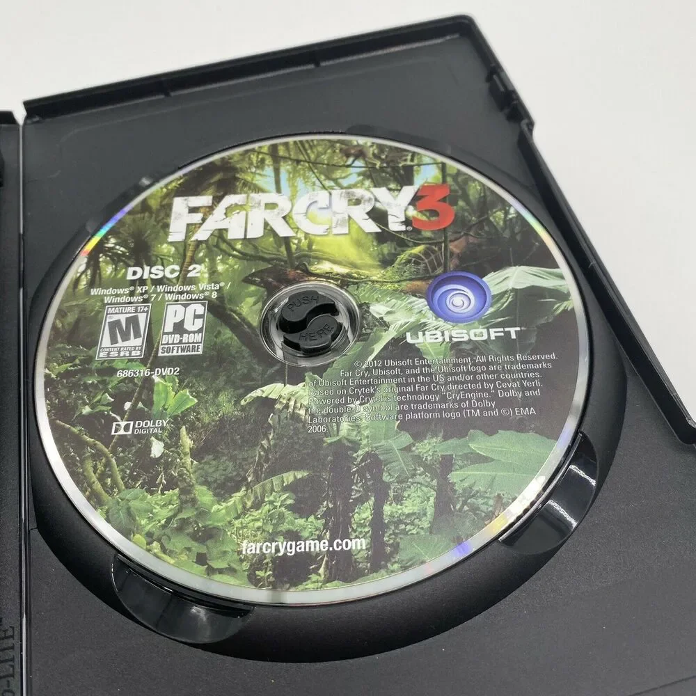Far Cry 3 (PC, 2012) Very Good Condition Game with Box